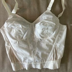 Vintage 1950s cotton bra/corset
